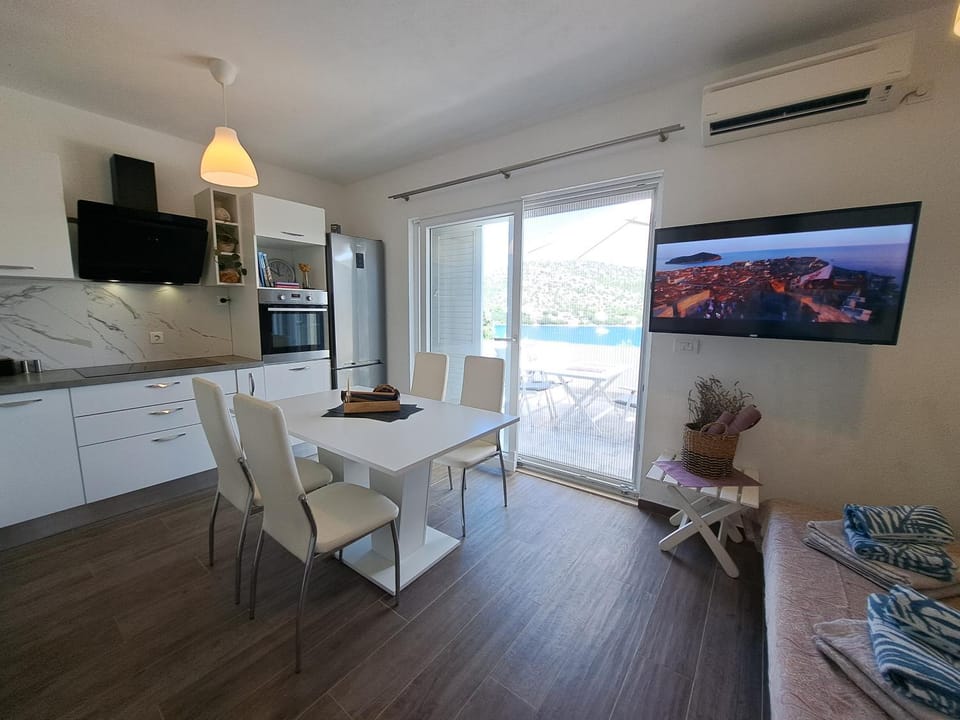 Kitchen or kitchenette, Dining area