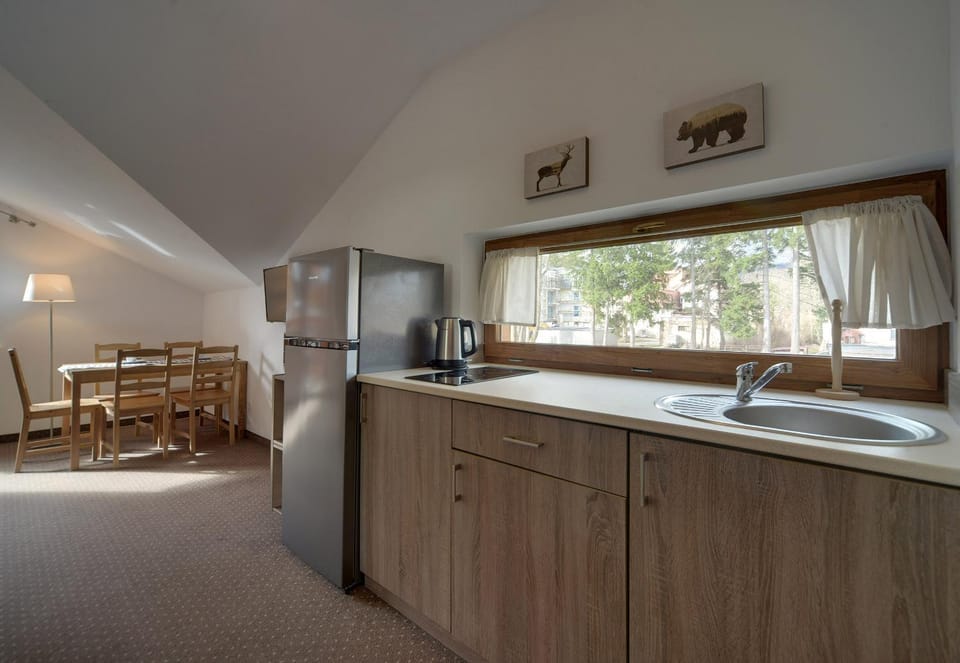 Kitchen or kitchenette, Dining area
