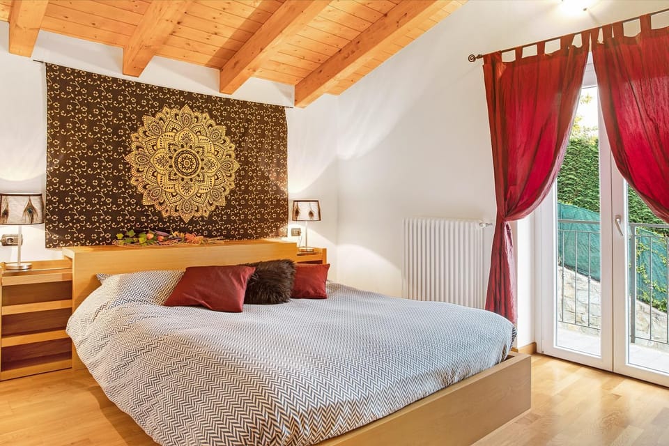 Property building, Living room, Bedroom