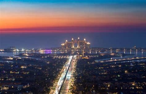Night, Bird's eye view, Sea view