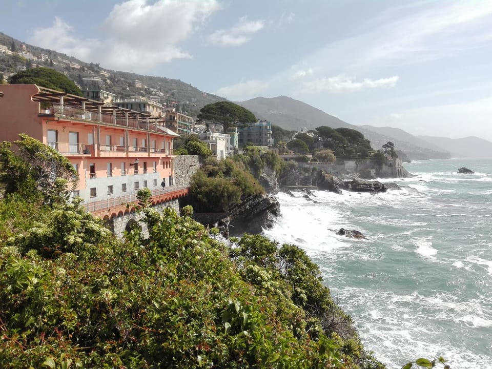 Property building, Neighbourhood, Summer, View (from property/room), Landmark view, Sea view, Sea view, Seasons