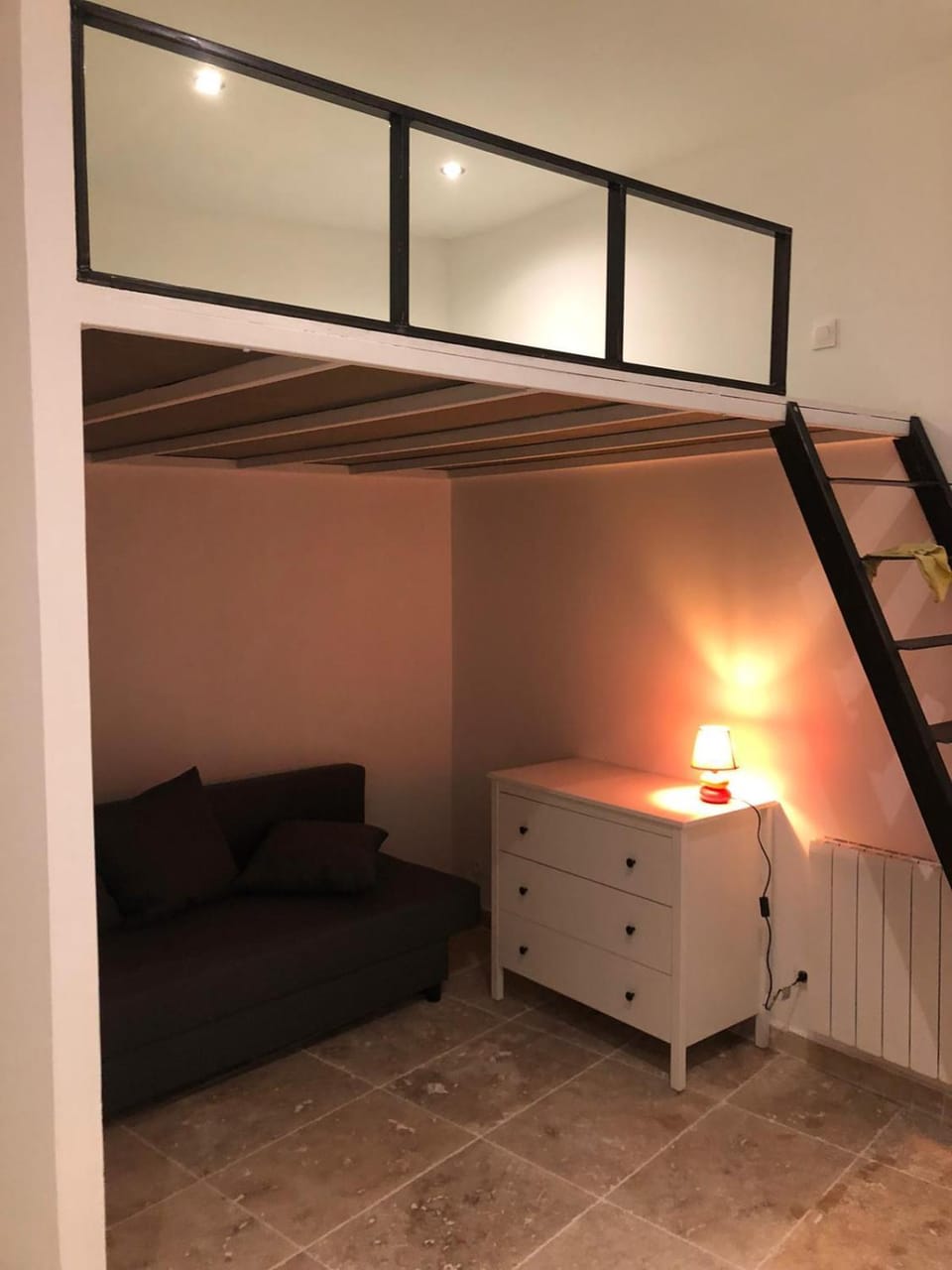 Living room, bunk bed