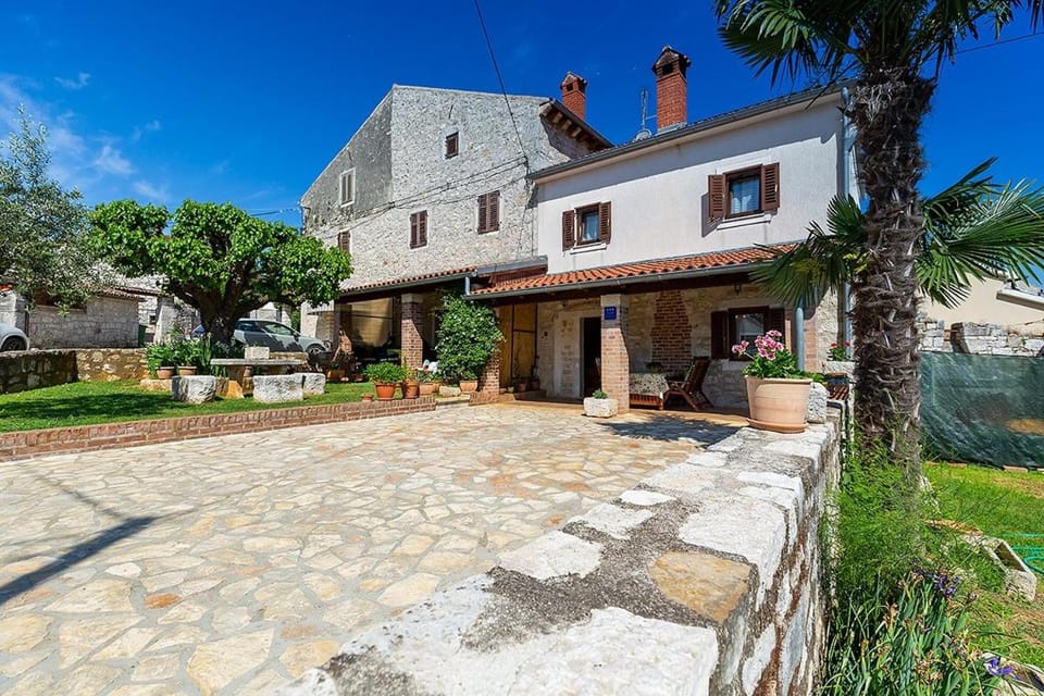 Stone house Graziella Funtana big private Garden House in Istria County