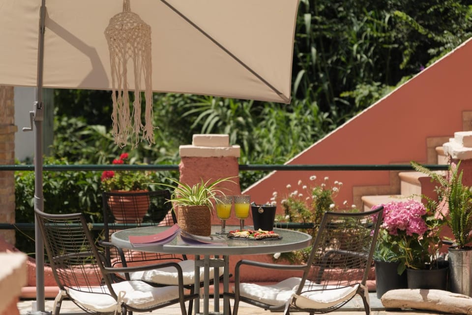 Patio, Balcony/Terrace, Garden view