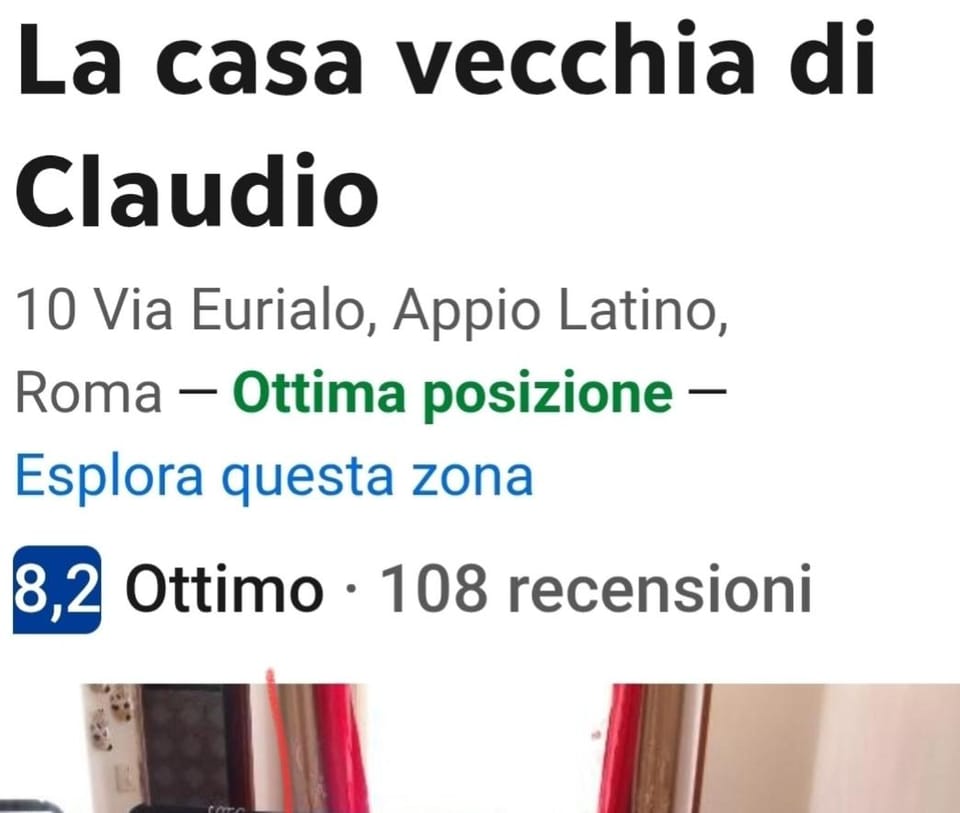 La casa vecchia di Claudio Vacation rental in Rome