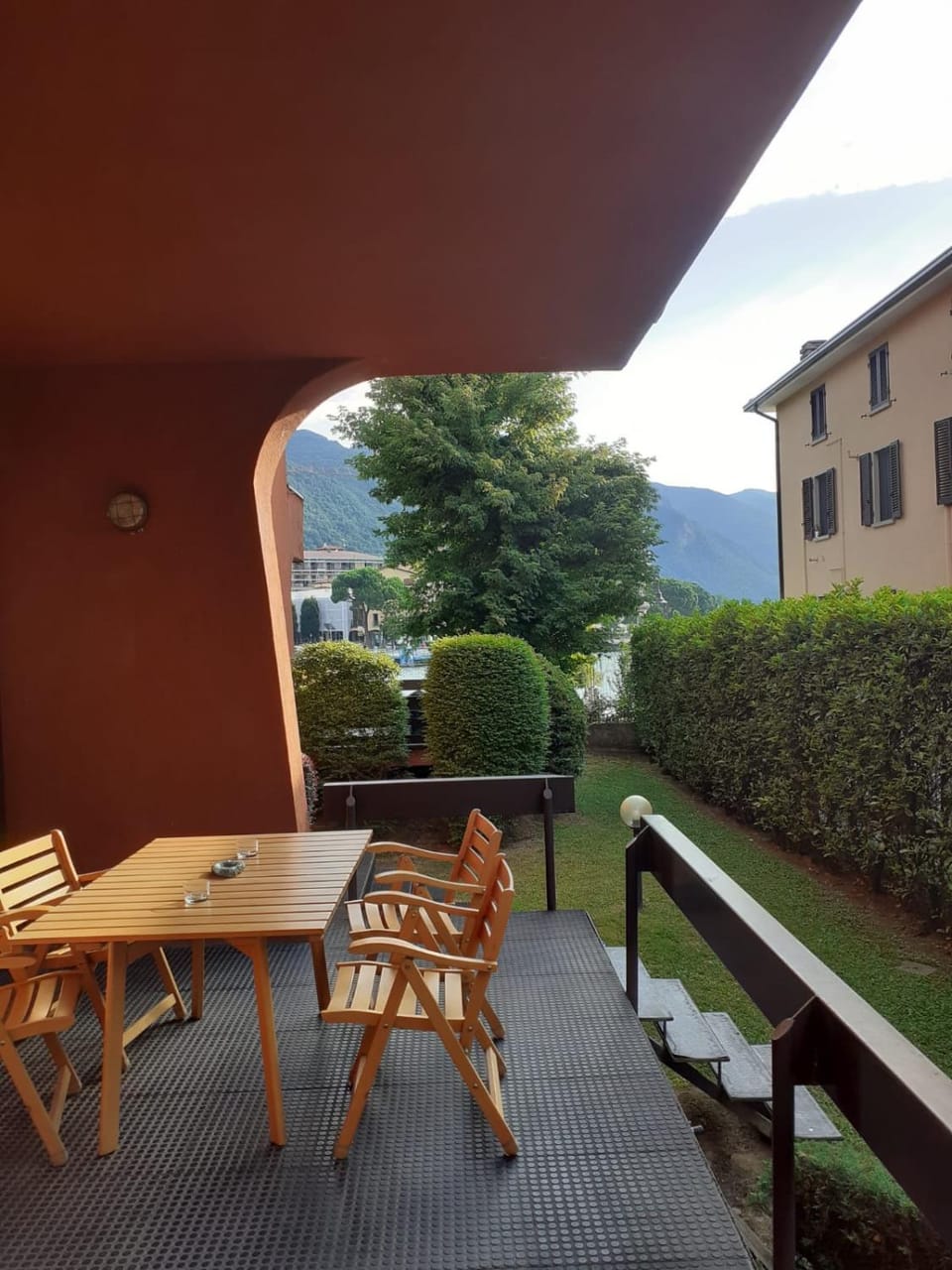 Patio, View (from property/room), Balcony/Terrace, Dining area, Garden view