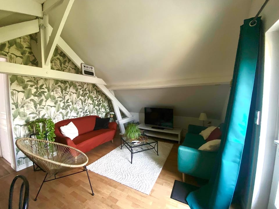 Une ambiance cosy avec jardin privatif Apartment in Normandy