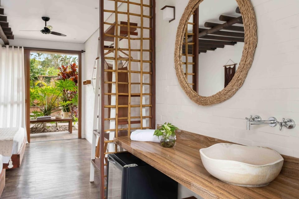 Patio, View (from property/room), Bedroom, locker, minibar