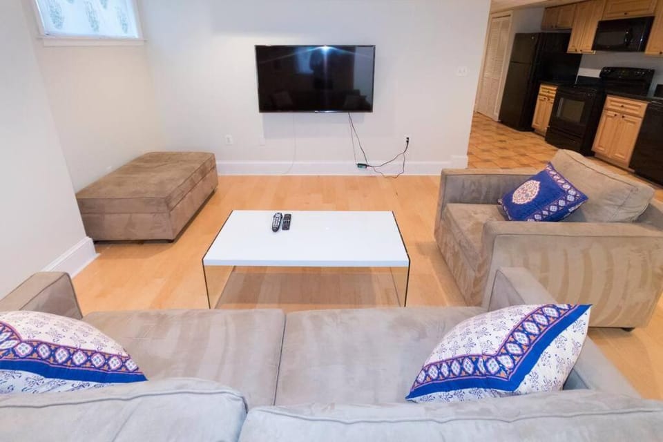 Cathedral Charmer--2 BR English Basement, with Garden Access Apartment in Arlington