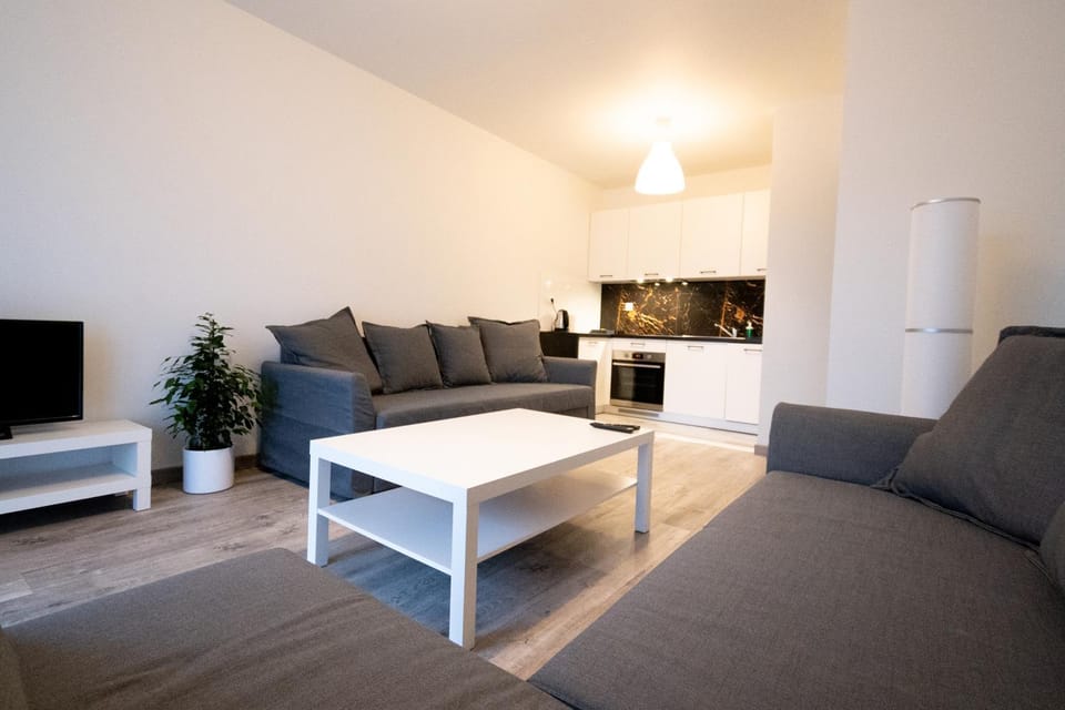 TV and multimedia, Kitchen or kitchenette, Living room, Seating area