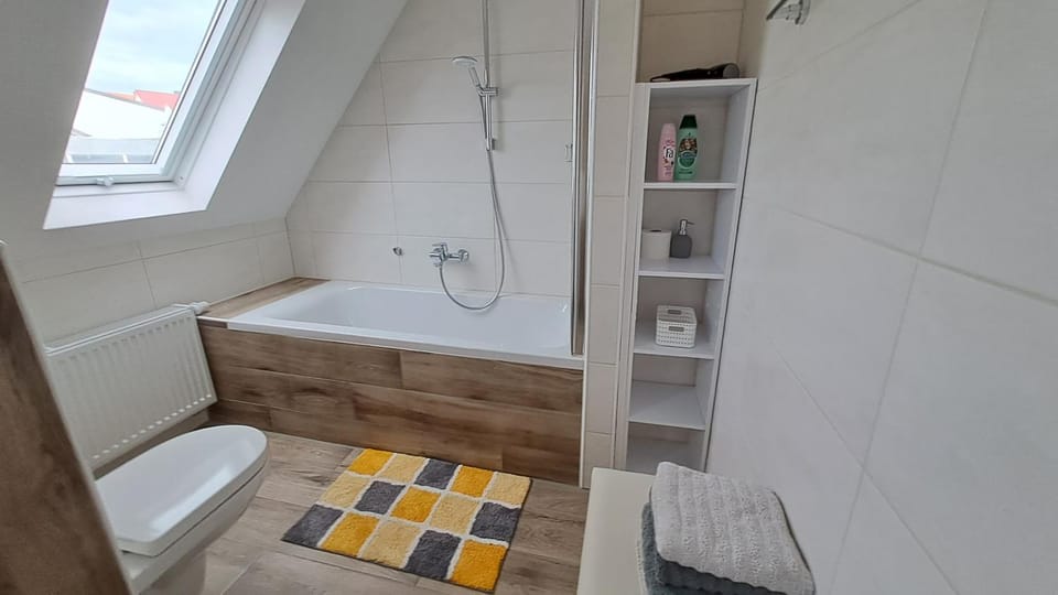 Bathroom, Living room