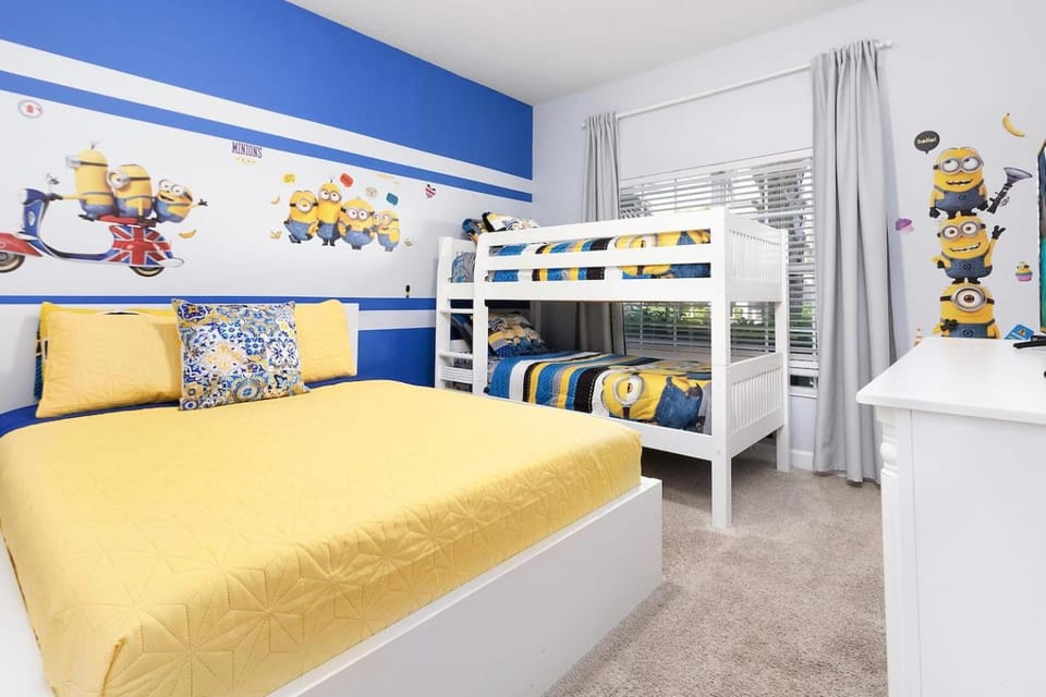 Storey Lake Pool Mins to Disney 4BR Games House in Kissimmee