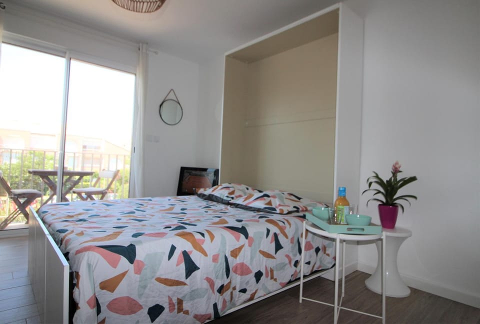Studio climatisé tout confort à 2 pas de la mer avec parking privé Apartment in Palavas-les-Flots