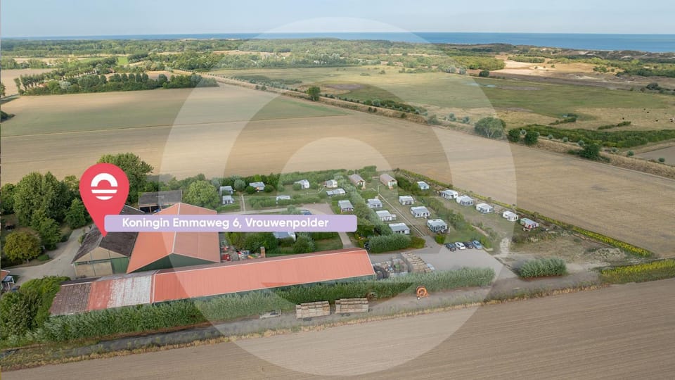 Welcome in - Beneden Appartement, rustig gelegen met terras en speelweide I Kon Emmaweg 6, Vrouwenpolder Apartment in Vrouwenpolder