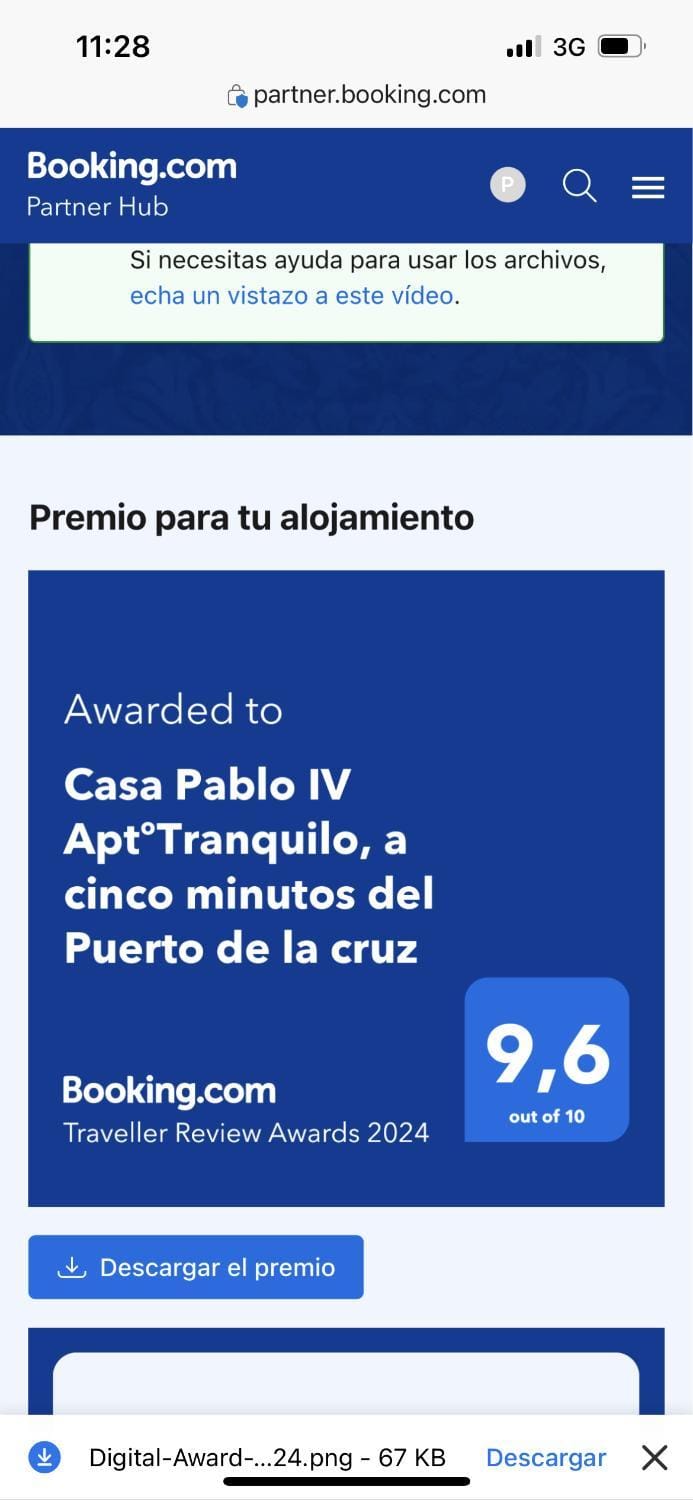 Casa Pablo IV AptºTranquilo, a cinco minutos del Puerto de la cruz Apartment in Orotava Valley