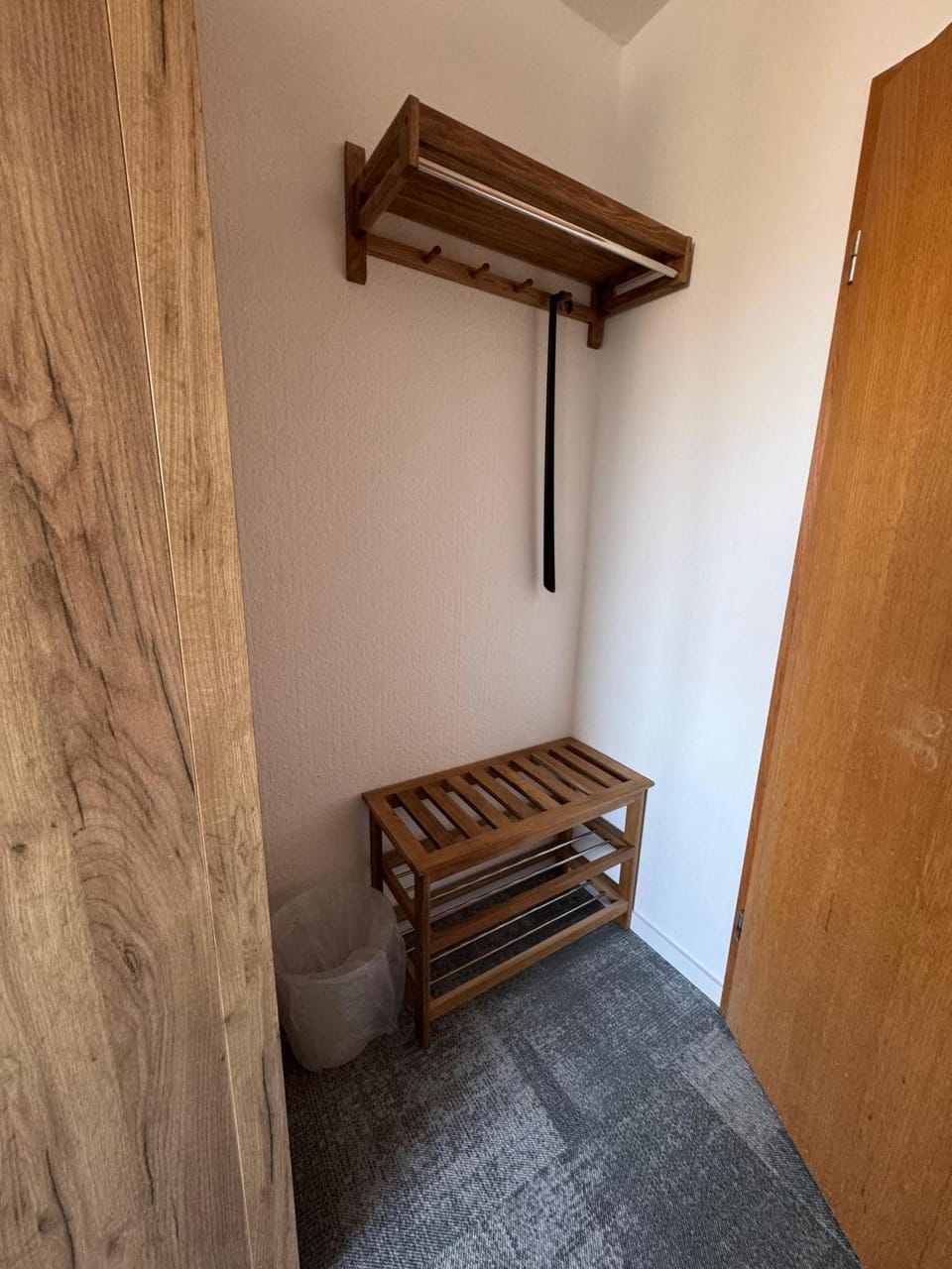 Photo of the whole room, wardrobe