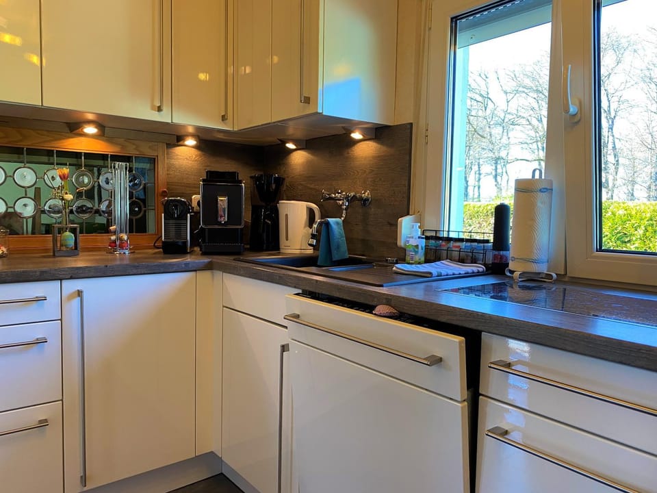 Coffee/tea facilities, Kitchen or kitchenette, dishwasher, toaster