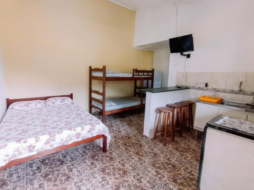 Bed, Kitchen or kitchenette, Bedroom, bunk bed
