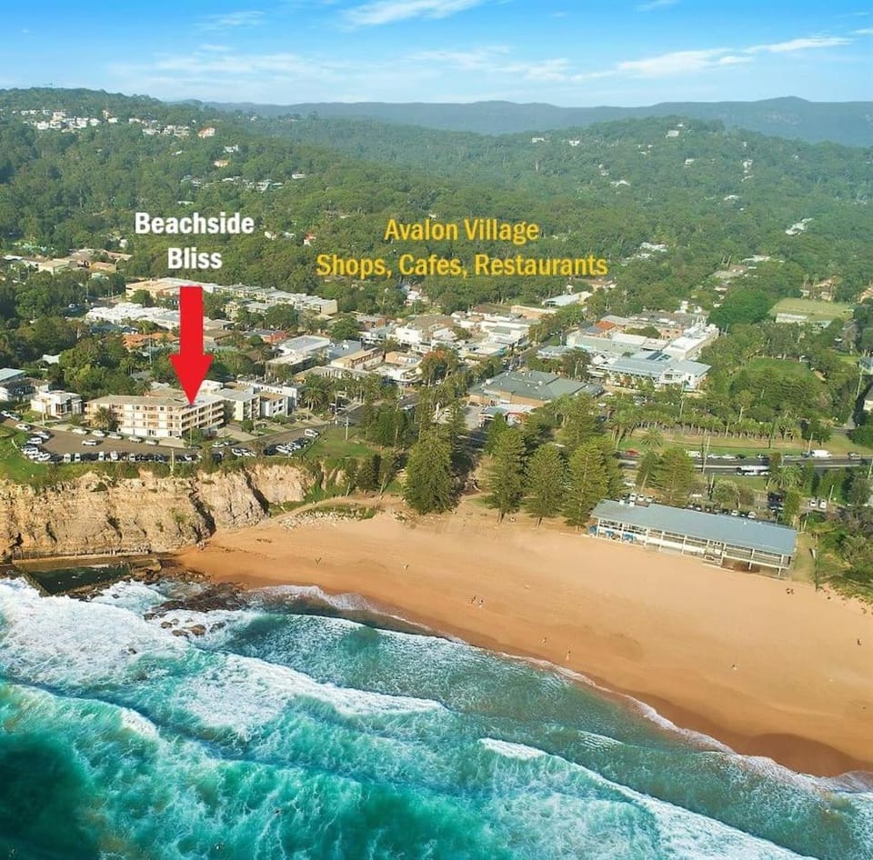 Nearby landmark, Bird's eye view