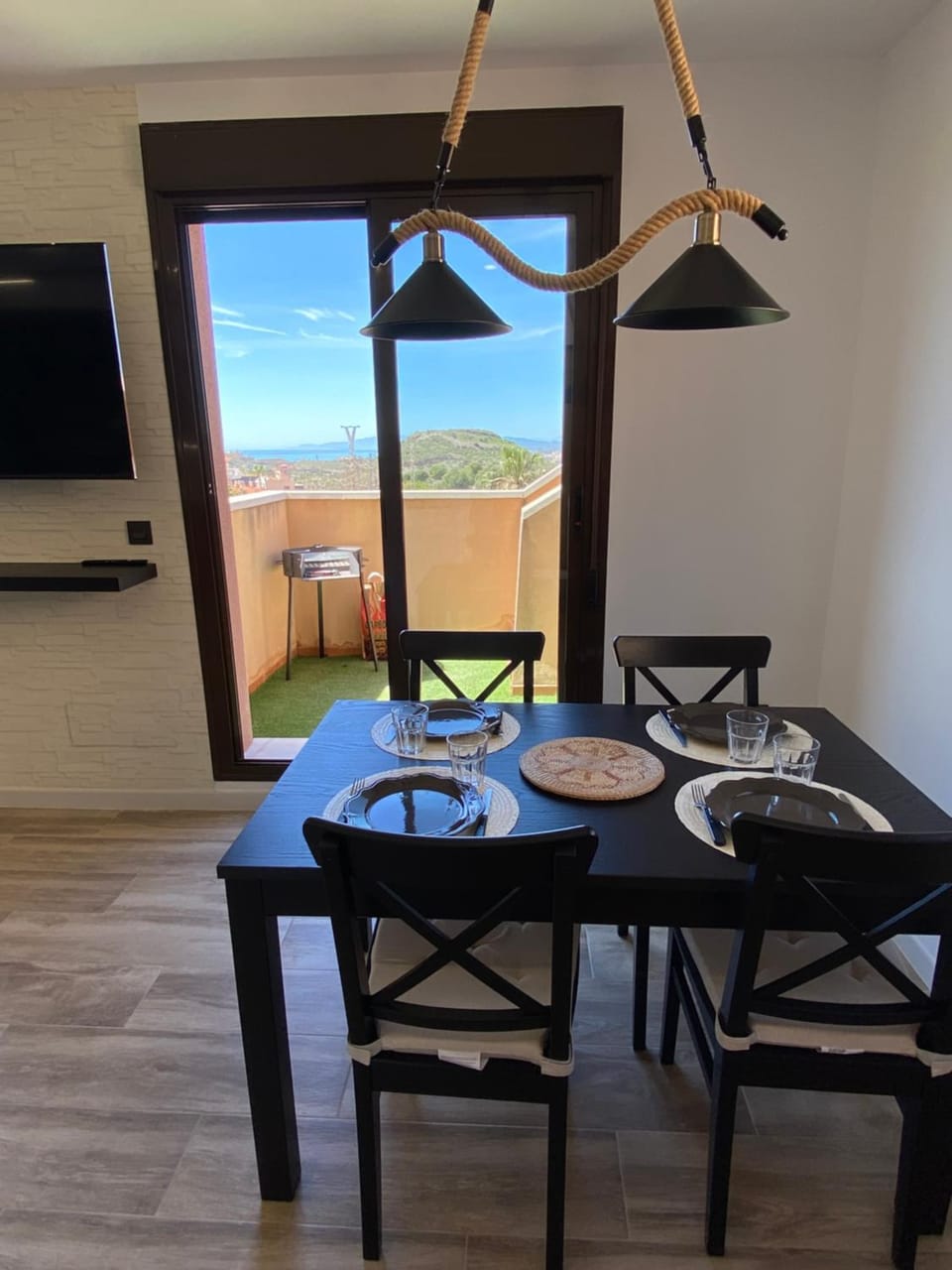 Balcony/Terrace, Dining area, Sea view