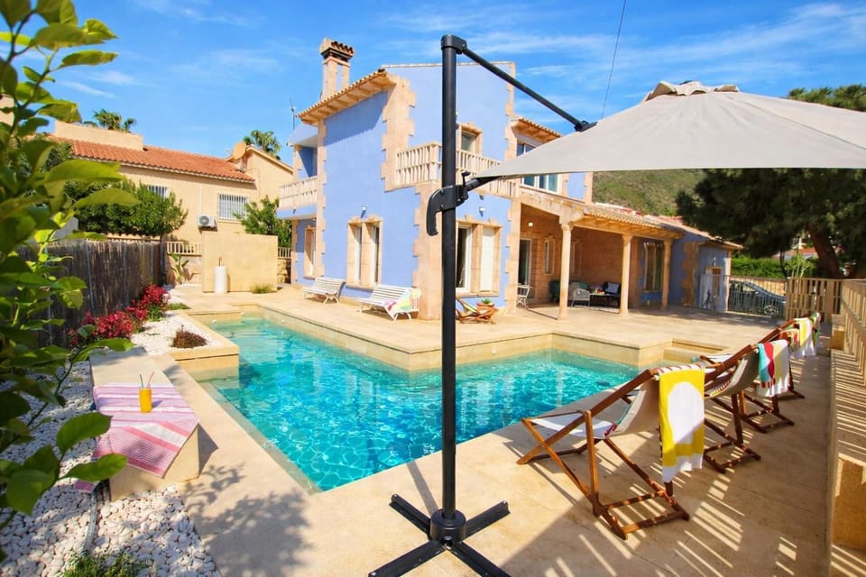Property building, Patio, Day, Pool view, Swimming pool
