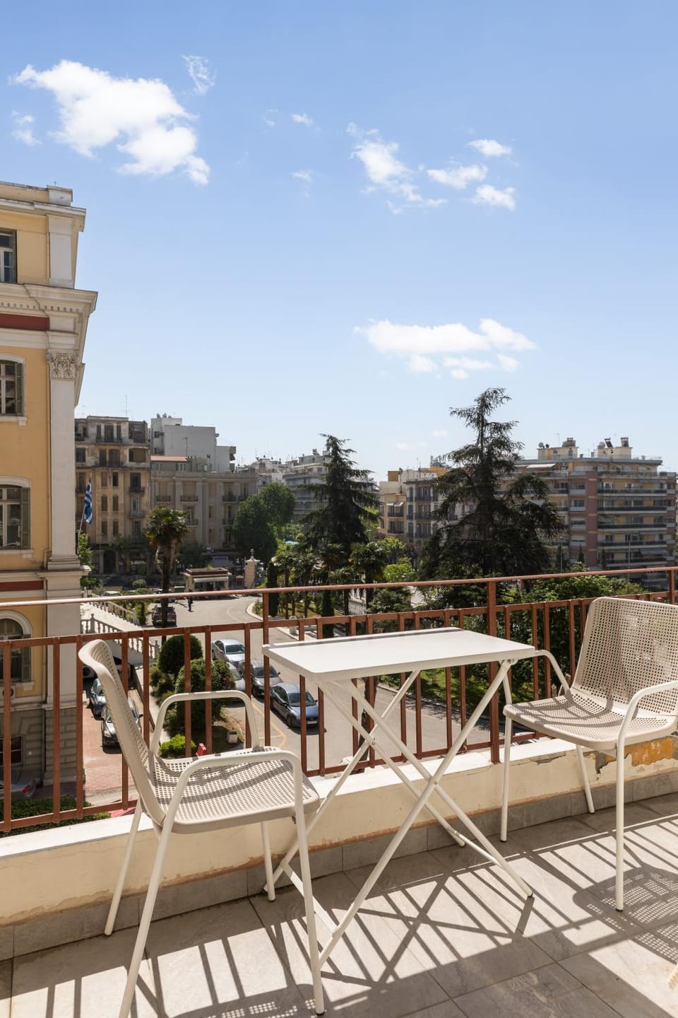 Property building, Patio, Day, View (from property/room), Balcony/Terrace