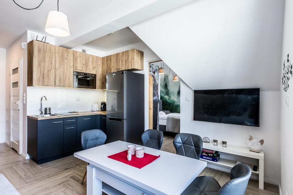Kitchen or kitchenette, Living room
