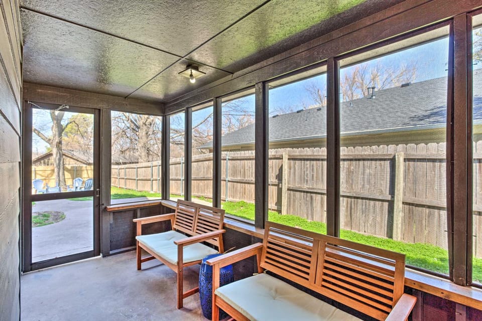 Updated Norman Getaway w/ Porch + Fire Pit! House in Norman