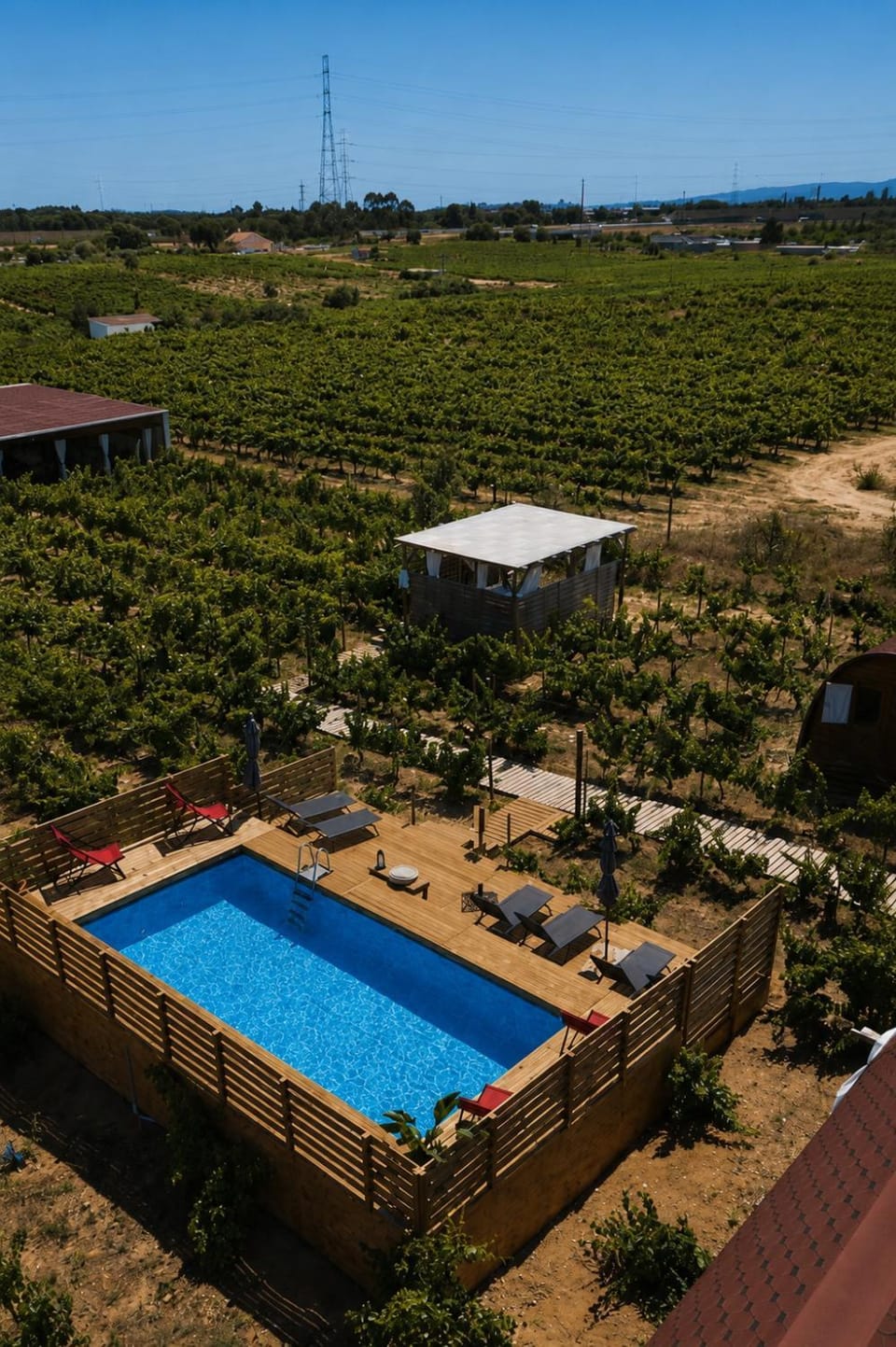 Moment's in Nature Vineyard Bungalows Pool & Jacuzzi Vacation rental in Palmela