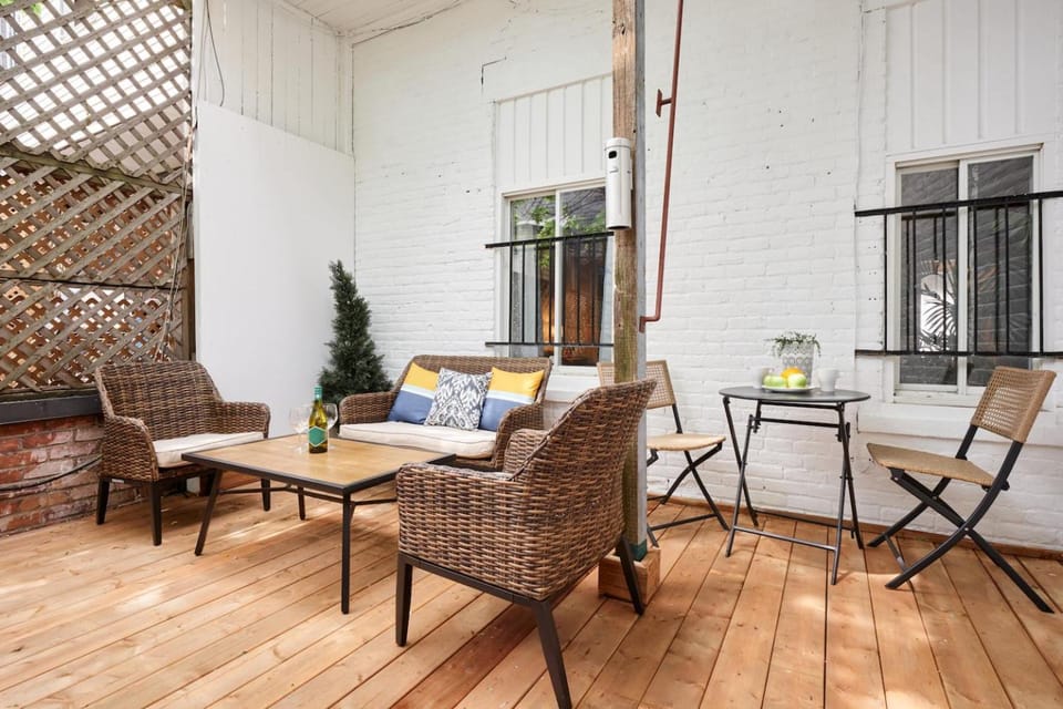 Patio, Patio, Balcony/Terrace, Inner courtyard view