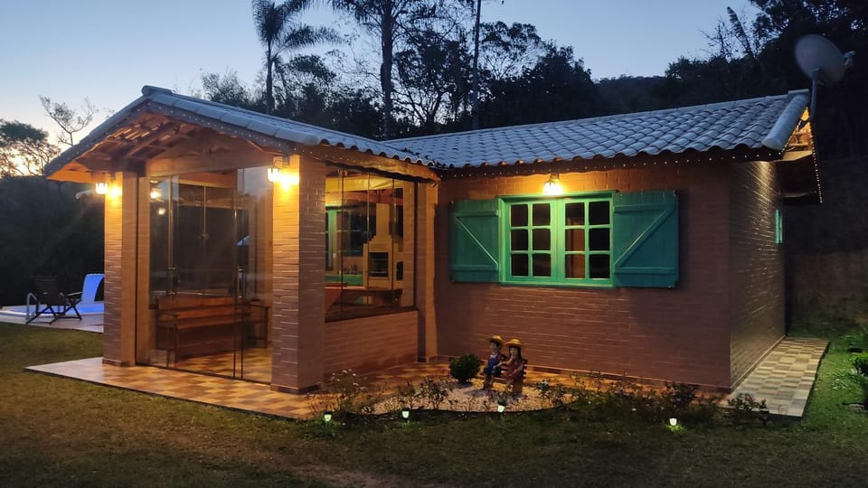 Property building, Facade/entrance, Night, Garden