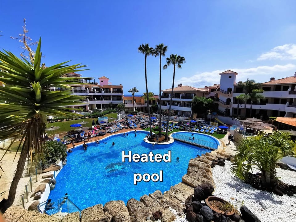 Pool view, Swimming pool, sunbed
