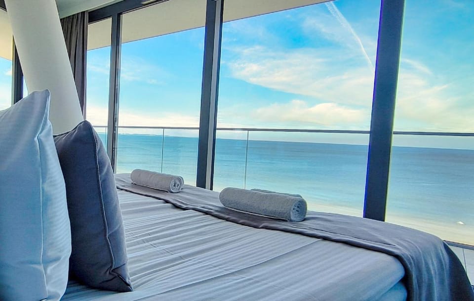 View (from property/room), Bedroom, Sea view