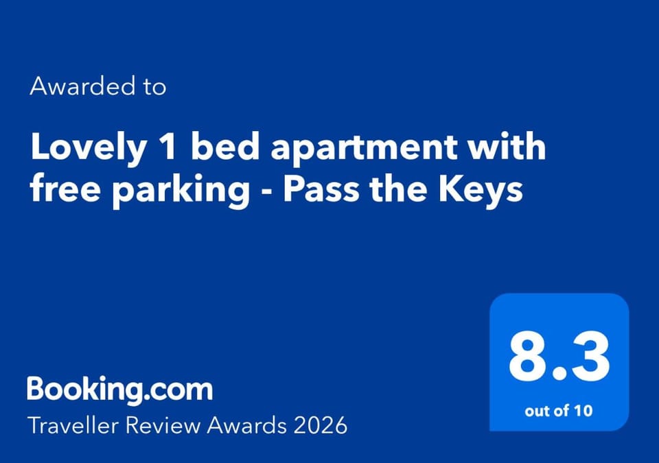 Lovely 1 bed apartment with free parking - Pass the Keys Apartment in Bath