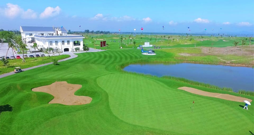 Bird's eye view, Golfcourse