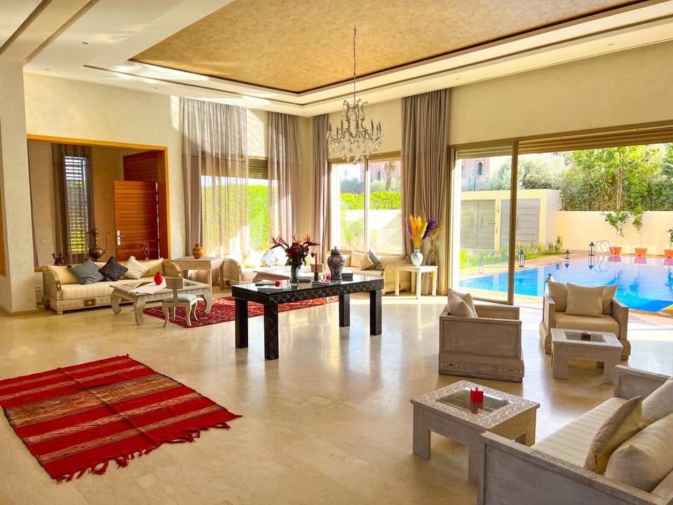 On-site shops, View (from property/room), Living room, Seating area, Pool view, Internal: Not applicable to any particular room