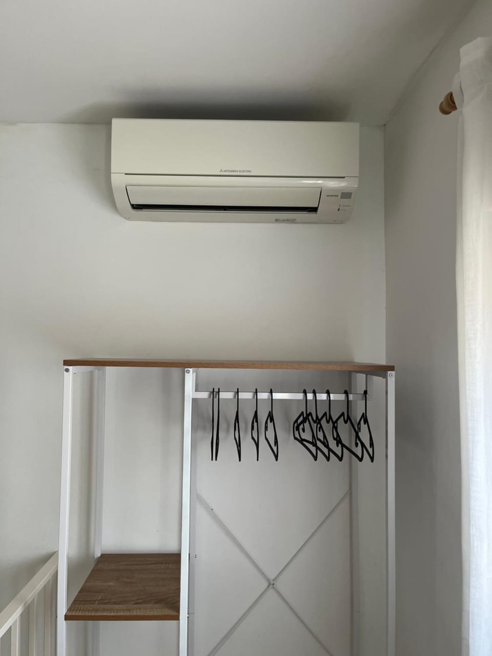 wardrobe, air conditioner