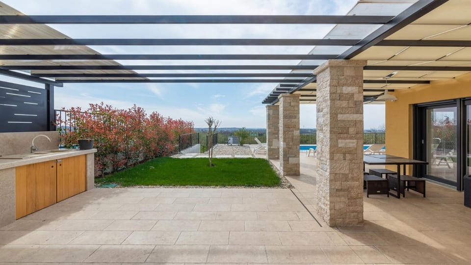 Villa Andreas Matelići with Beautiful Sea View Villa in Istria County