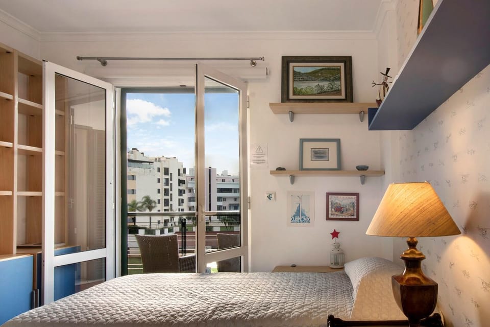 Property building, Living room, Bedroom