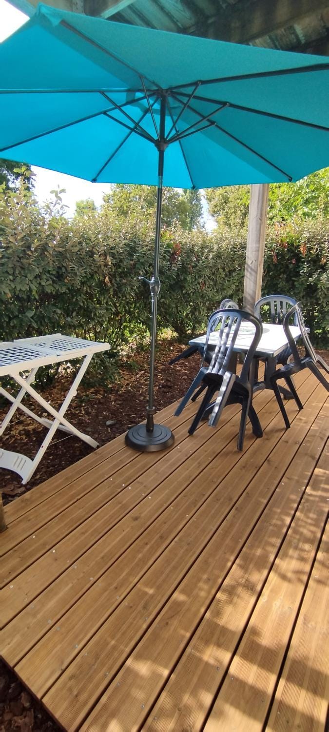 Patio, Garden view