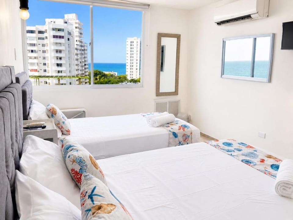 Getaway at Fragata Style with Ocean View Apartment in Cartagena