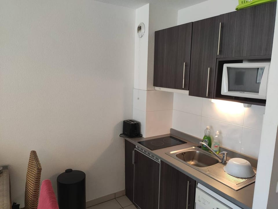 Appartement T2 Climatisé, Terrasse de 23m², Piscine, Parking, à 100m de la Plage, Argelès-sur-Mer Apartment in Argeles-sur-Mer