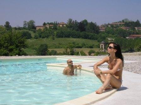 People, Swimming pool, Swimming pool, group of guests