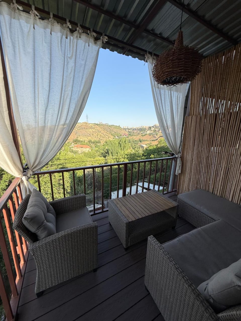 Day, Natural landscape, View (from property/room), Balcony/Terrace, Mountain view