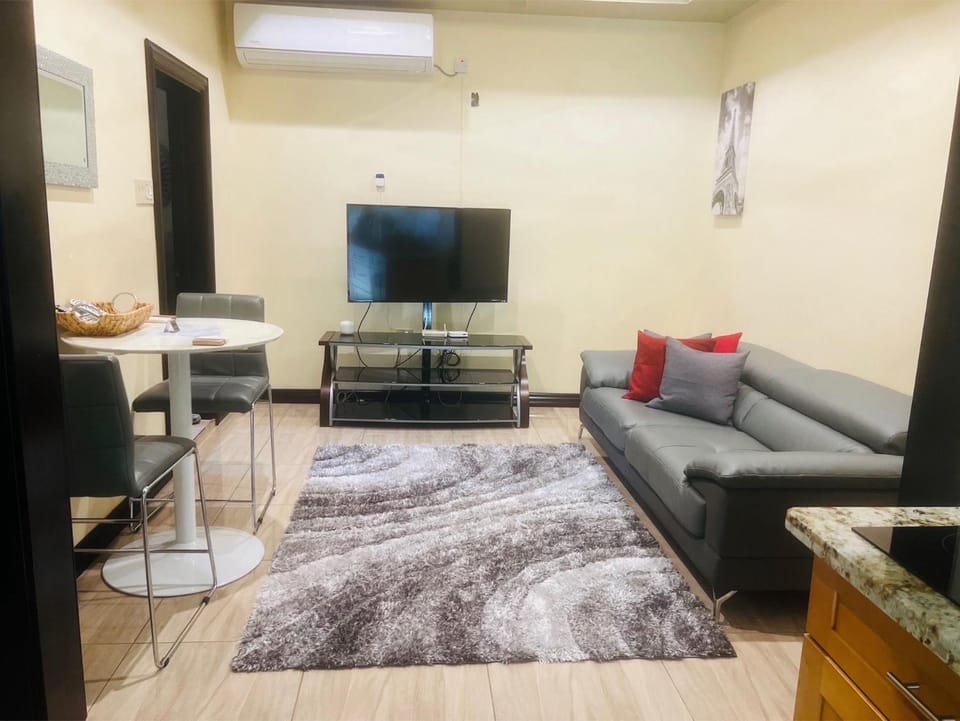 Living room, air conditioner