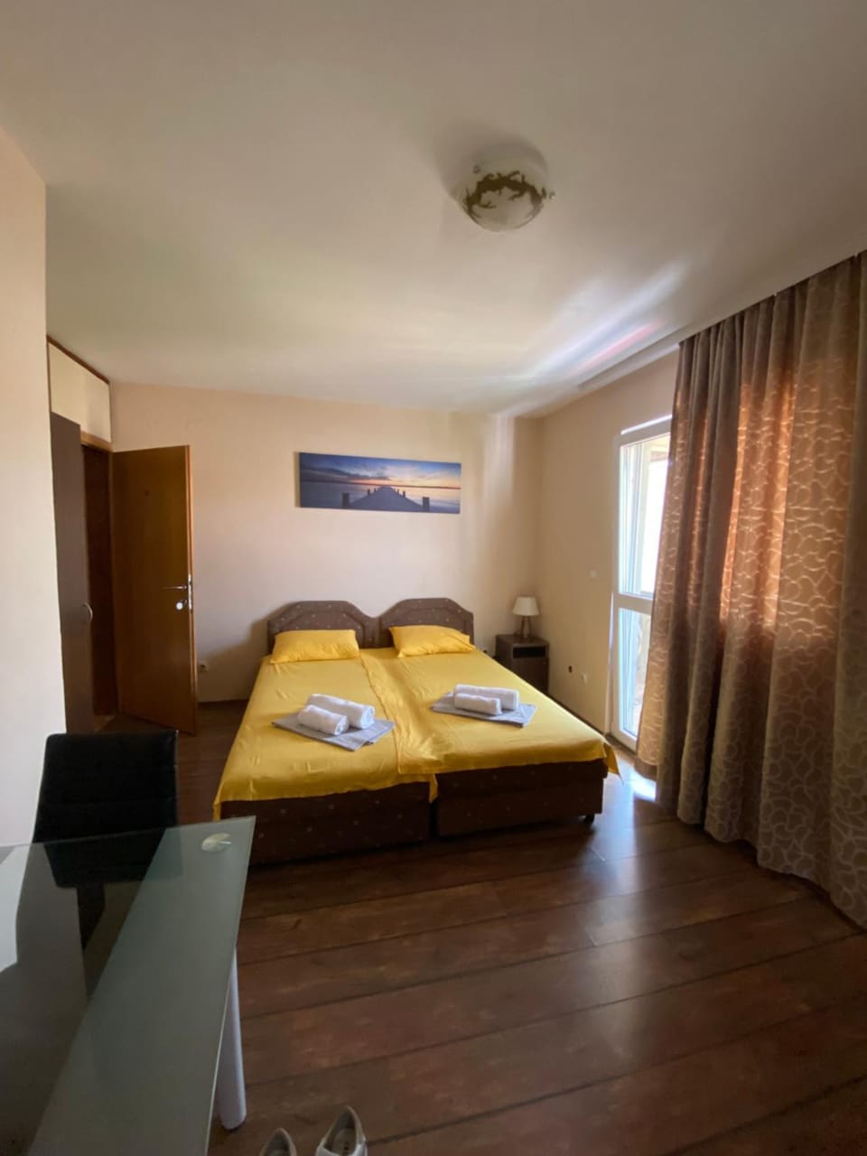 Bed, Kitchen or kitchenette, Photo of the whole room, air conditioner