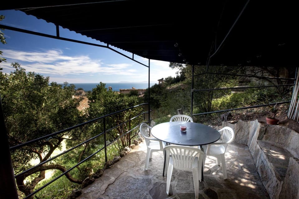 Patio, Natural landscape, View (from property/room), Balcony/Terrace, Sea view