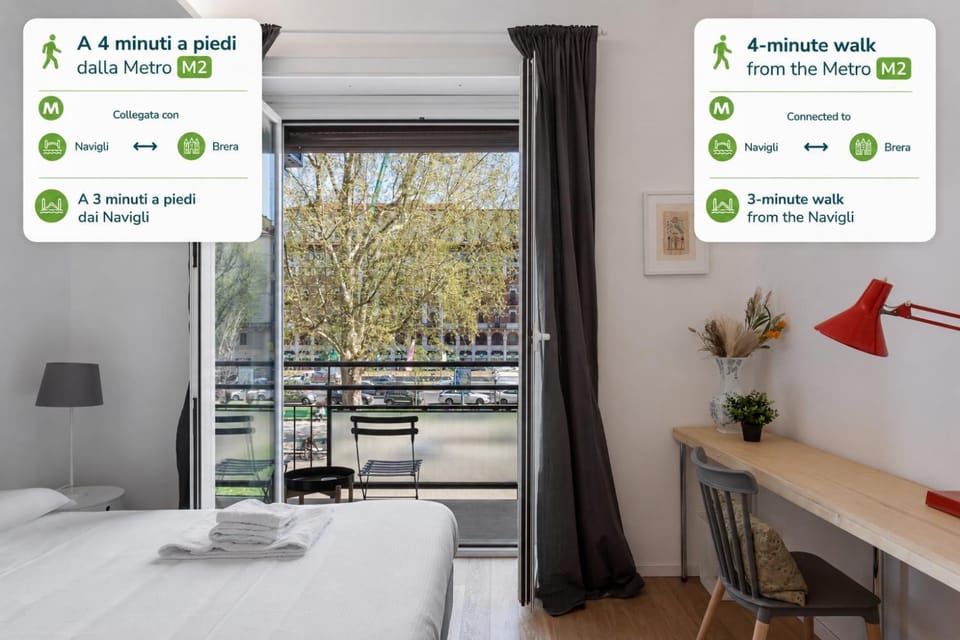 Hostmate - Milano - Codara 1 - Navigli Apartment in Milan