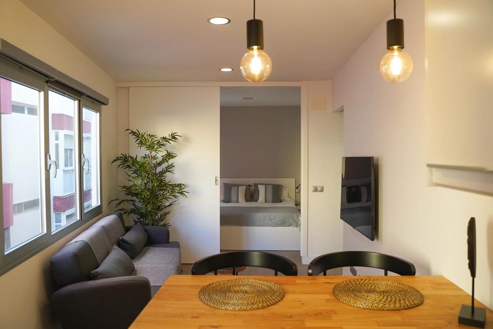 Living room, Bedroom