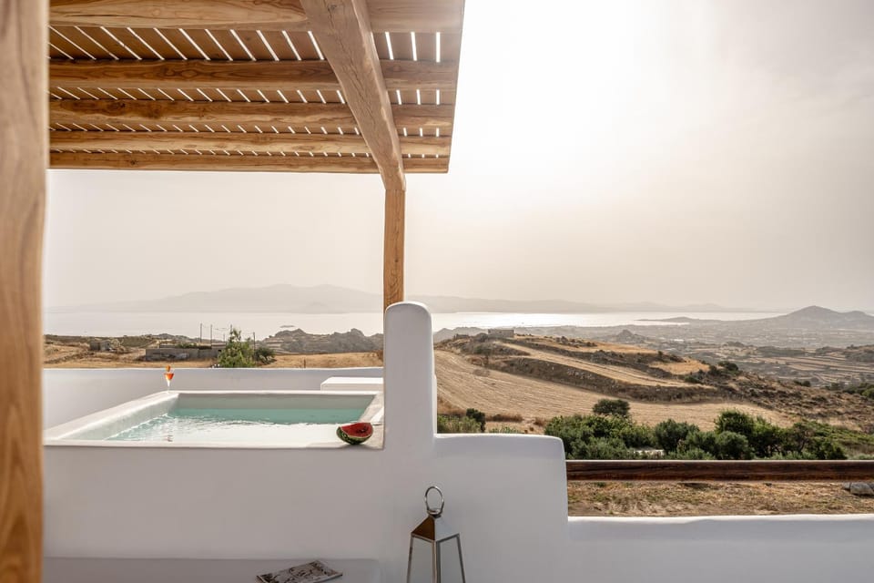 Natural landscape, Hot Tub, Hot Tub, Mountain view, Sea view, Sunset